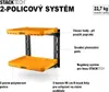Système à Deux étagères Stacktech, 53 X 40,5 Cm Voir les images du produit 3