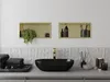 Mexen X-Wall-R półka wnękowa z kołnierzem 45 x 20 cm, złota Podgląd zdjęcia produktu 5