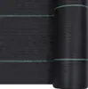 vidaXL Film anti-herbe noir 2x5 m PP Voir les images du produit 1