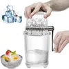 Broyeur à glace manuel – 1,2 L – Broyeur à glaçons – Lames Voir les images du produit 1