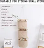 1 Packung Mini-Baumwoll-Leinen-Stoffschrank mit 5 Taschen Produktbild-Vorschau 2