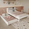 Flieks Jugendbett 120x200cm mit Ausziehbarem Bett 90x190cm, Produktbild-Vorschau 2