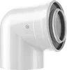 Bosch BOSCH Bogen 87°, konz., DN60, Ø 60/100mm, 1 Stk. Produktbild-Vorschau 1
