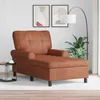vidaXL Lounge-Liege mit Kissen Braun 91 x 157 x 91 cm Produktbild-Vorschau 2