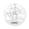MuchoWow® Mauspad Mousepad Emden - Karte - Stadtplan - Produktbild-Vorschau 1
