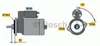 BOSCH 0 986 016 250 Starter Anlasser 1,7kW für PORSCHE 911 Produktbild-Vorschau 1