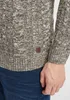 BLEND BHZotem Herren Strickpullover Troyer Grobstrick Produktbild-Vorschau 5