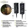 levandeo 2er Set Garten Solarleuchte LED Solarlampe Produktbild-Vorschau 2