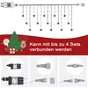 Lampki choinkowe w kształcie płatka śniegu, 96 diod LED 1,8 Podgląd zdjęcia produktu 9
