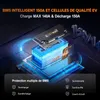 Batterie LiFePO4 12V 140Ah avec Bluetooth, boîtier DIN H8 Voir les images du produit 6