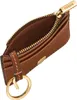 FOSSIL porte-cartes étui à clés Lennox Zip Card Case Brown Voir les images du produit 2