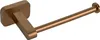 A copper-colored toilet paper holder mounted on a white background. Produktbild-Vorschau