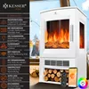 KESSER® Caminetto elettrico con ampia finestra panoramica, Anteprima dell’immagine prodotto 2