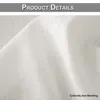 Kurzgardine Weiß Pompom Bistro Gardine Leinen-Optik Produktbild-Vorschau 3