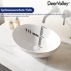 DeerValley Aufsatzwaschbecken Oval mit Lotus-Effekt 41 x Produktbild-Vorschau 5