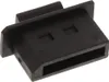 InLine Staubschutz, für DisplayPort Buchse schwarz 50er Produktbild-Vorschau 1