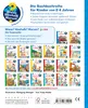 Back cover of a children's book series, showcasing the 'Die Feuerwehr' book and other titles in the series. Produktbild-Vorschau