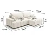 GrainGold Ecksofa L-Form Links Caleo - Ecksofa mit Produktbild-Vorschau 10