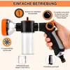 Hochdruck Gartenbrause mit 8 einstellbaren Produktbild-Vorschau 4