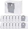 A top-down view of multiple vacuum cleaner dust bags, with one bag prominently displayed in the upper portion of the image and a row of eleven bags below it. Produktbild-Vorschau