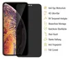 A smartphone screen protector with feature callouts. Produktbild-Vorschau