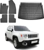 Fußmatten & Kofferraumwanne Set für Jeep Renegade 2014-2024 Anteprima dell’immagine prodotto 1