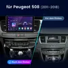 Android autorádio s couvací kamerou pro Peugeot 508 Náhled obrázku produktu 3