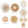 9 Stück Boho-Wandkorb-Set,Wandregal, Seegras, Rattan, Produktbild-Vorschau 4