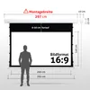 ESMART Expert XTR Tension Leinwand 266 x 149 cm (120") 16:9 Produktbild-Vorschau 2