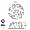 Nordic Ware Gugelhupf Forma na pečenie Woven Bundt Gold ø Náhľad obrázku produktu 17