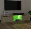 A TV stand with a TV on top, in a room setting. Náhled obrázku produktu