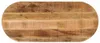 vidaXL Tischplatte 80x40x2,5 cm Oval Raues Massives Produktbild-Vorschau 7