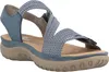 Rieker Damen Riemchensandalen hellblau NEU 42 Produktbild-Vorschau 42