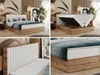 Boxspringbett, Zwei Bettkästen, Komplett-Set mit Matratze Produktbild-Vorschau 2