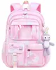 eCa PL159R Zaino scuola universale RAINBOW con tasche e Anteprima dell’immagine prodotto 1