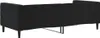 Sofa Z Funkcją Spania, Czarna, 90X200 Cm, Obita Aksamitem Podgląd zdjęcia produktu 5