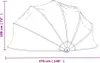 Vidaxl Schwimmbaddach um 376 x 188 cm PVC Anteprima dell’immagine prodotto 8