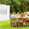 Relaxdays Pareti laterali per gazebo, set da 4 pezzi, 2x3 Anteprima dell’immagine prodotto 5