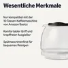 A. Basics Ersatz-Glaskanne mit Deckel Kaffeemaschine, Produktbild-Vorschau 2