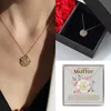 À ma mère - Collier 2en1 motif trèfle et cœur avec boîte à Voir les images du produit 4