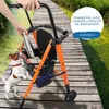 Mobiclinic, Gehhilfe, Nerón, , Rollator, 2 Vollgummireifen, Produktbild-Vorschau 7
