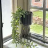 DanDiBo Blumenhocker Metall Schwarz 32 cm Blumenständer Produktbild-Vorschau 4