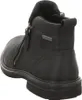 A black leather boot shown from the back and side. Produktbild-Vorschau
