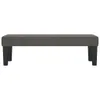 vidaXL Lavice Dark Grey 100x30x30 cm Velvet Náhled obrázku produktu 3