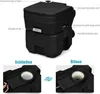 COSTWAY 20L+12L Campingtoilette mit abnehmbarem Produktbild-Vorschau 8