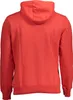 Napapijri Herren Langarm-Kapuzen-Sweatshirt Rot Produktbild-Vorschau 2