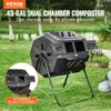 VEVOR Kompostownik bębnowy Kompostownik bębnowy 162,7 l, Podgląd zdjęcia produktu 2