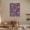 MuchoWow® Poster Blumen - Farben - Muster 60x80 cm - Produktbild-Vorschau 6