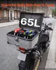 Top-case de moto VEVOR, 65 litres, coffre arrière universel Voir les images du produit 3