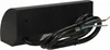 A black electrical outlet strip with wires attached, shown from a side angle. Náhľad obrázku produktu